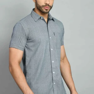 Men's Mandarin Collar Short