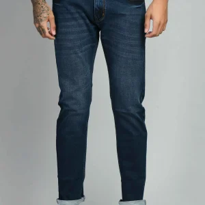 Men's Flat Finish Stretchable Jeans