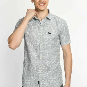 Men's Mandarin Collar Short